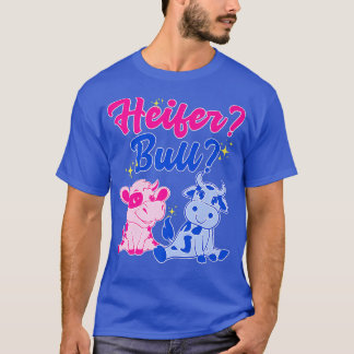 Heifer oder Bull Gender Revew Kuh T-Shirt