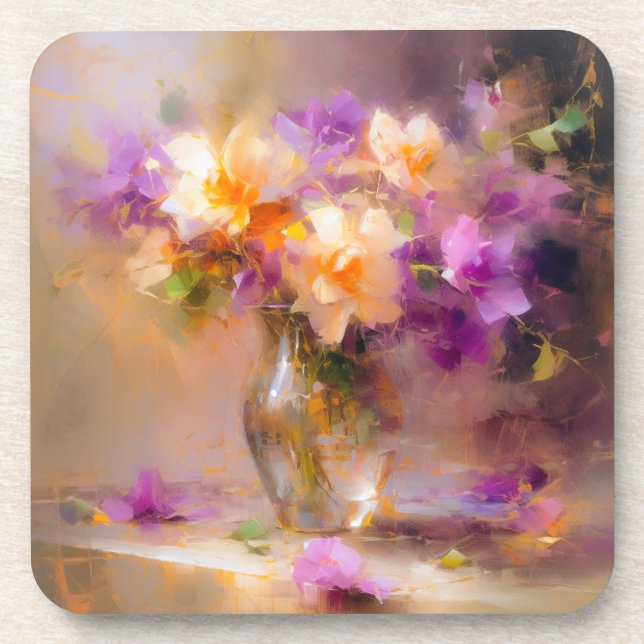 Heikles Stillleben Getränkeuntersetzer (Vorderseite)