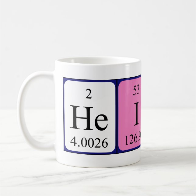 Heiko Periodenname Tasse (Links)