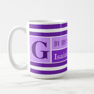 Heilbibel Verse Lila gestrichen erste Kaffeetasse