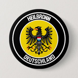 Heilbronn RundEmblem Button