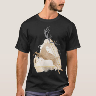 Heilbutt Hintern Jäger. Lustiges Heilbutt Anglerde T-Shirt