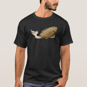Heilbutt Kleidung Fischer Kleidung Alaska Heilbutt T-Shirt