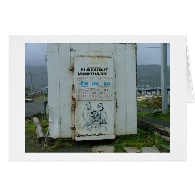 Heilbutt-Leichenhalle (Vorderseite (Horizontal))