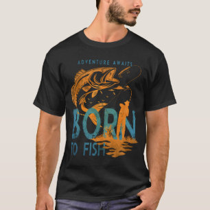 Heilbuttfischereidesign T-Shirt