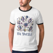 Heile-dich-selbst-Ringer-Shirt - Himmels-Kristall-