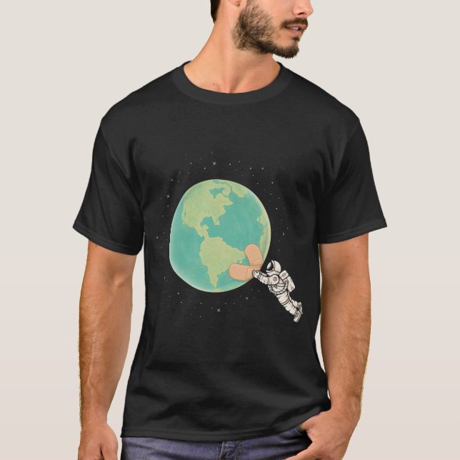Heile die Erde T-Shirt (Vorderseite)