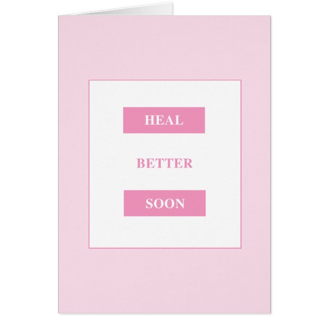 © heilen besser bald (Vorne)