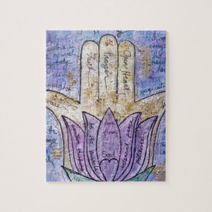 Heilen Hamsa Puzzle