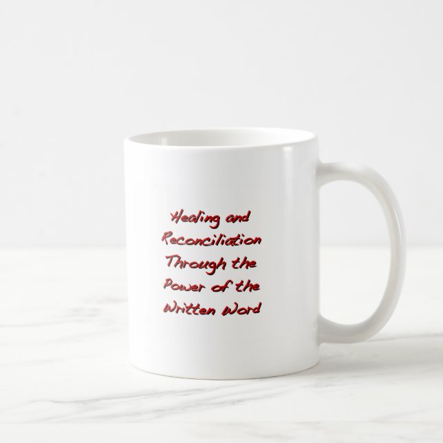 Heilen und Versöhnung Tasse (Rechts)