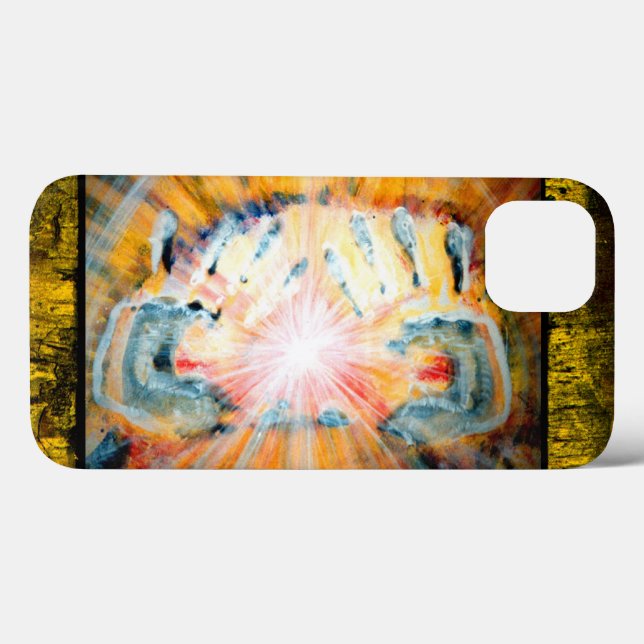 Heilende Hände Case-Mate iPhone Hülle (Rückseite (Horizontal))
