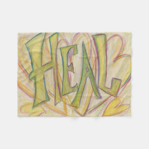 Heilende Herzen Wortart Gemütliche weiche Fleeceba Fleecedecke