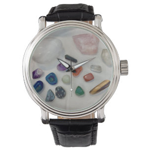 Heilende Kristalle Armbanduhr