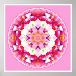 Heilende Mandala 9 Poster