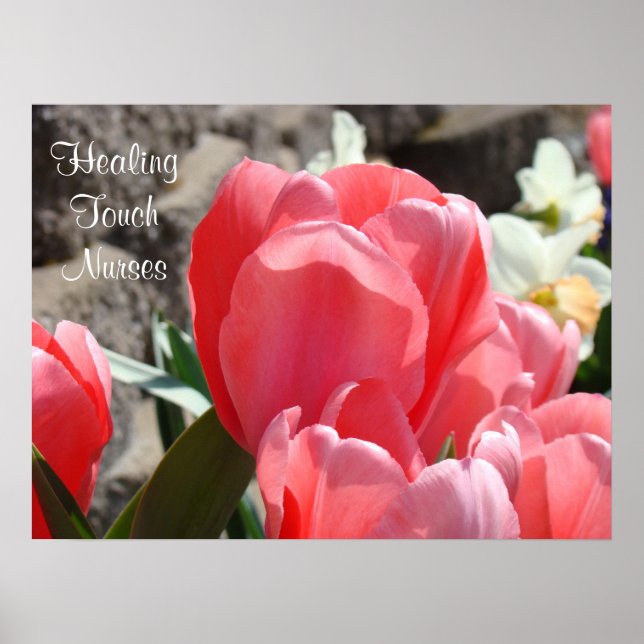 Heilende Touch-Krankenschwesterkunst-Druck Plakate (Vorne)