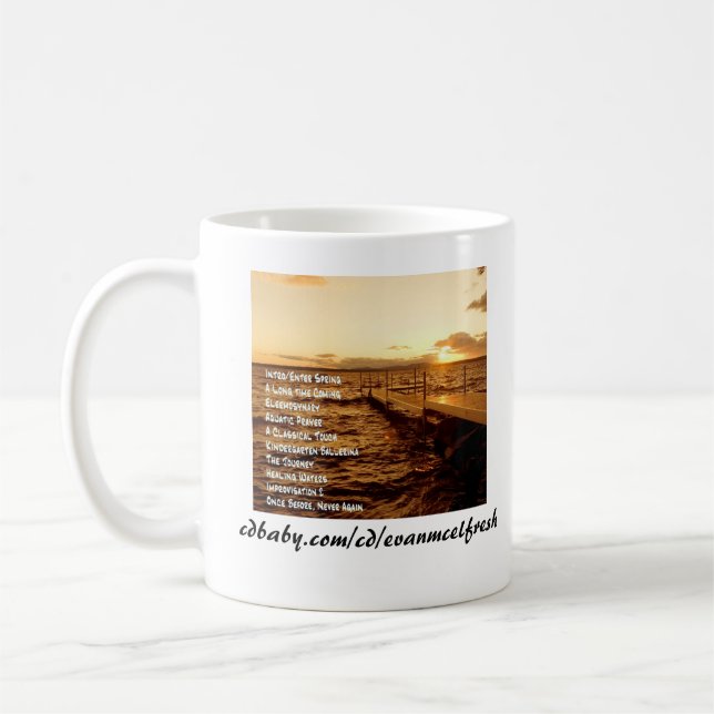 Heilende Wasser-Tasse Kaffeetasse (Links)
