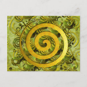 Heilender Power Postkarte