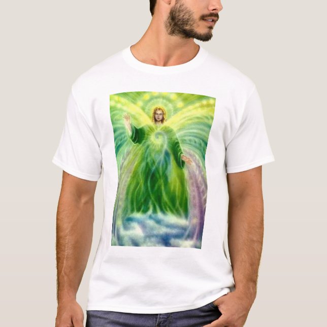 Heilendes Licht Erzengel-RAPHAEL T-Shirt (Vorderseite)