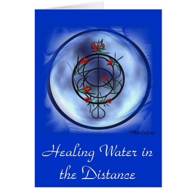 Heilendes Wasser im Abstand (Vorne)