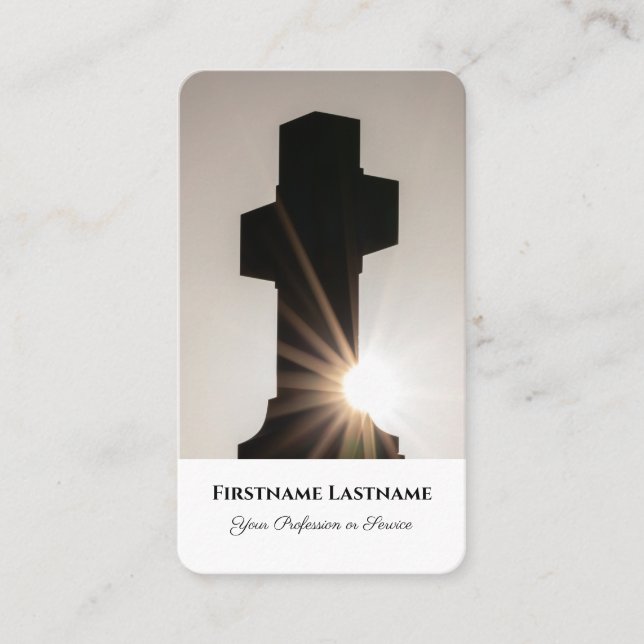 Heilerkreuz Visitenkarte (Vorderseite)