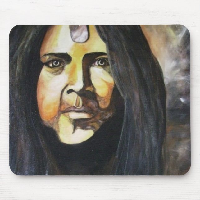 Heilermaus Mousepad (Vorne)