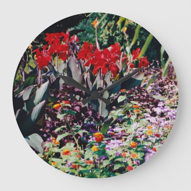 Heilgarten Große Wanduhr (Vorderseite)