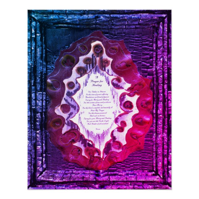 Heilgebet Poster (Vorderseite)