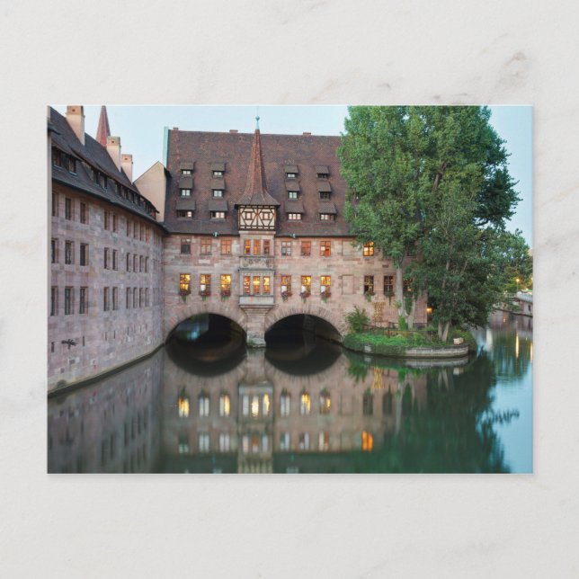 Heilig Geist Spital, Nürnberg Postkarte (Vorderseite)