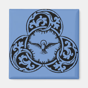 Heilig-Geist-Taube Christliches Symbol Magnet