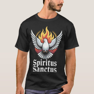 Heilig-Geist-Taube Lateinische Messe Katholische K T-Shirt