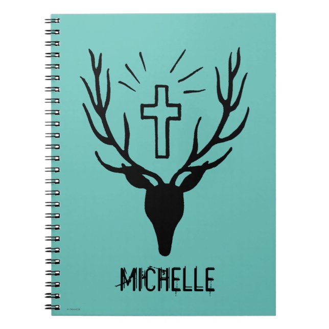 Heilig-Hubert Hirsch Notizblock (Vorderseite)