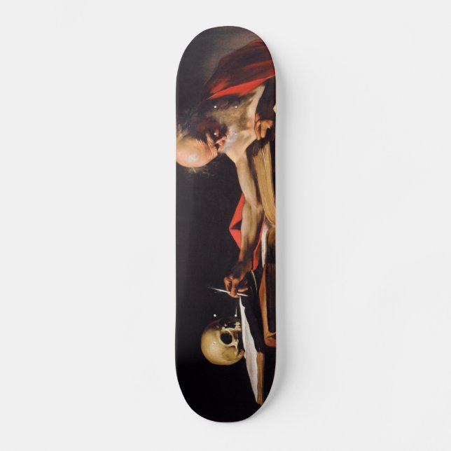 Heilig-Jerome-Schreiben durch Michelangelo Skateboard (Vorderseite)