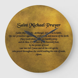 Heilig-Micheal-Wanduhr Große Wanduhr