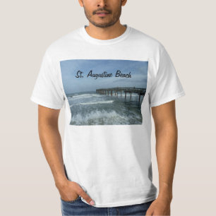Heilig-St- Augustinestrand-Florida Florida-Pier-T T-Shirt