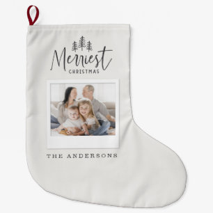 Heiligabend Foto rustikal Familienurlaub  Großer Weihnachtsstrumpf