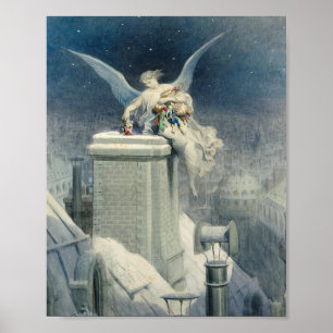 Heiligabend - Gustave Dore Poster