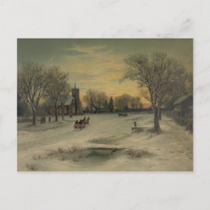 Heiligabend - Postkarte Nr. 2