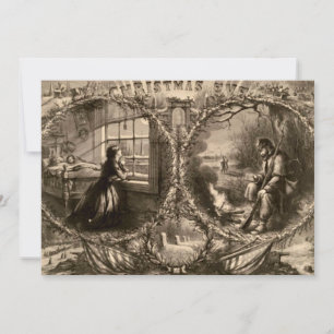 Heiligabend - Thomas Nast 1863