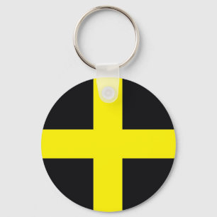 Heiligdavid-Querflagge Vereinigtes Königreich Wale Schlüsselanhänger