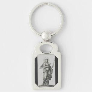 Heilige Agatha von Sizilien Schlüsselanhänger