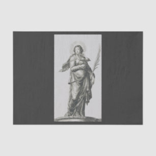 Heilige Agatha von Sizilien Seidenpapier