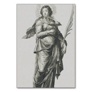 Heilige Agatha von Sizilien Tischnummer