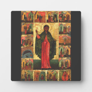 Heilige Anastasia die Befreierin Byzantinische Kun Fotoplatte