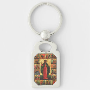 Heilige Anastasia die Befreierin Byzantinische Kun Schlüsselanhänger