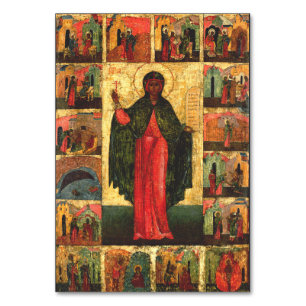 Heilige Anastasia die Befreierin Byzantinische Kun Tischnummer