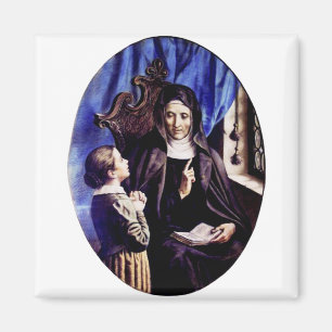 Heilige Angela Merici Jungfrau und Ordensgründerin Magnet