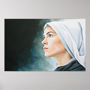 Heilige Angela Merici: Licht des Glaubens und der Poster