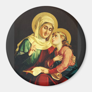Heilige Anna und Jungfrau Maria Magnet