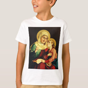 Heilige Anna und Jungfrau Maria T-Shirt