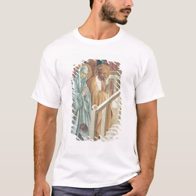 Heilige Anne und Joachim an der Darstellung von T-Shirt (Vorderseite)